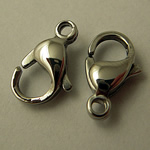 Stainless Steel Lobster Claw Clasp ,8.5x5.8x3.3mm,