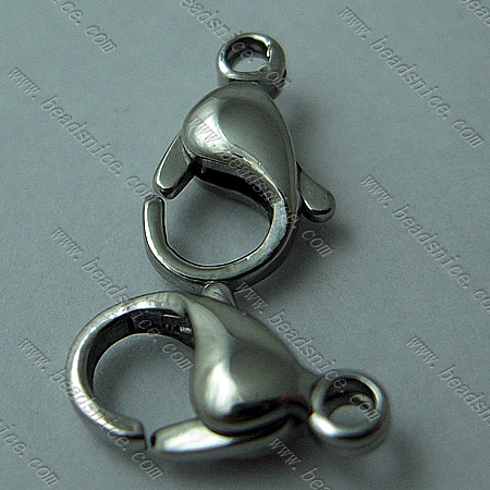 Stainless steel lobster claw clasp diy craft jewelry supplies