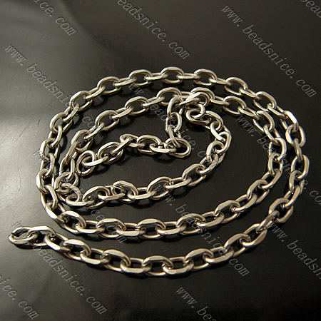 Stainless Steel Chain,1.2x4.5x6.5mm,