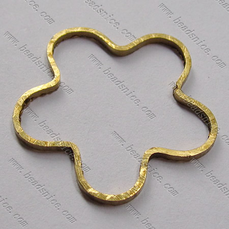 Brass Beading Ring,15x0.9mm,Nickel-Free,Lead-Safe,