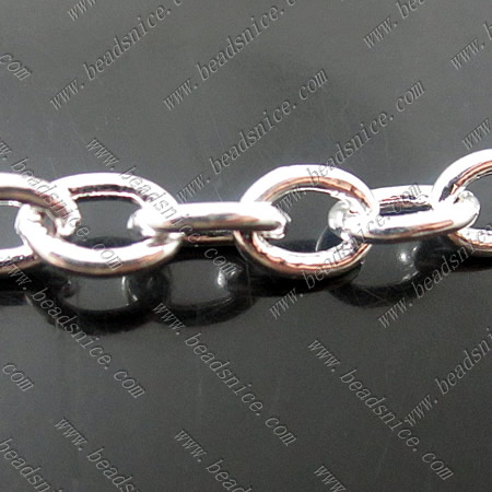 Brass Bracelet ,8.5inch,5x5x1mm,Nickel-Free,Lead-Safe,