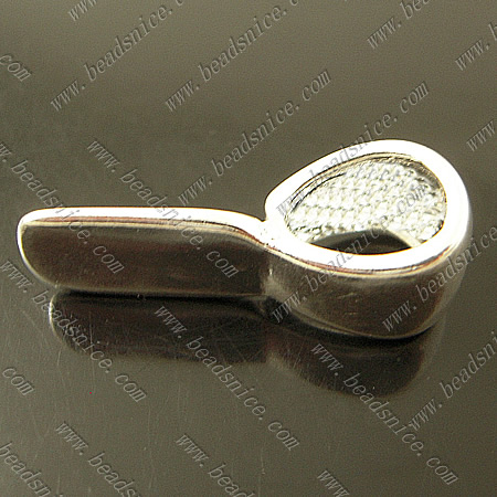 Pendant bail glue-on bails with flat pad wholesale jewelry findings brass rectangle assorted colors available