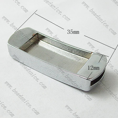 Enamel Metal Alloy Spacer Bars With Rhinestone,35x12mm,Nickel-Free,Lead-Safe,