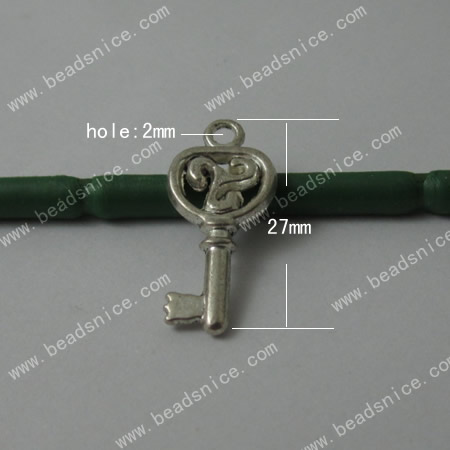 Zinc Alloy Beads,11x8x7mm,Hole:4mm,Nickel-Free,Lead-Safe,