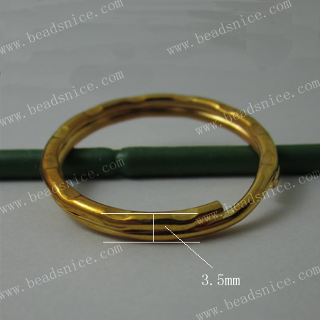 Key  Rings,30X2.5mm,nickel free,lead safe,