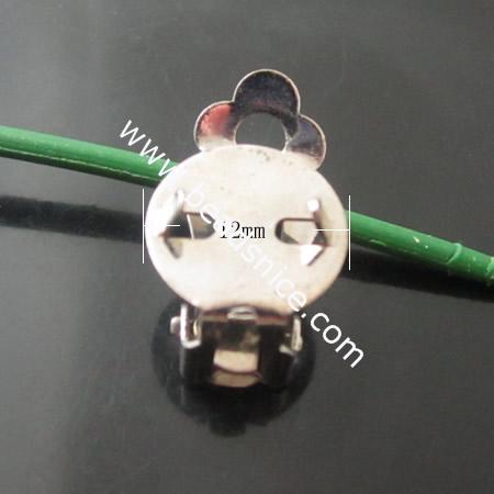 Brass  Hook  Earwire,12X22X12mm,Nickel-Free,Lead-Safe,