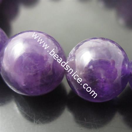 Amethyst Beads Natural,Round,16mm,