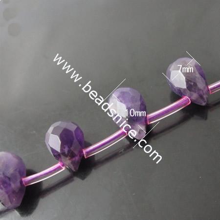 Amethyst Beads Natural,7x7x10mm,