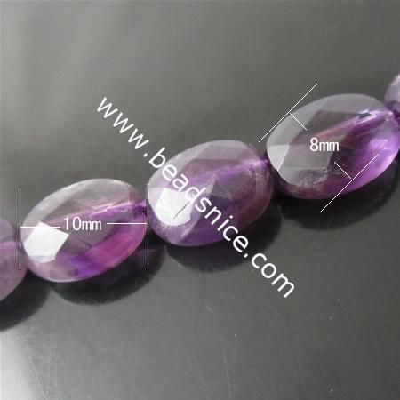 Amethyst Beads Natural,10x8x4mm,