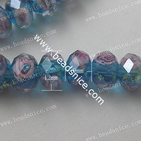 Lampwork  European  Beads,12X9mm,