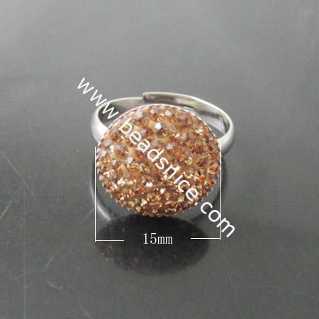 purity ring,Flat Round,15x15x4.5mm,Inside Diameter:17mm,Nickel-Free,Lead-Safe,