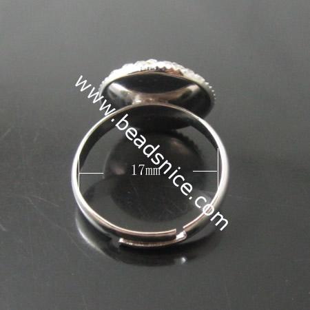 Brass Rings,Flat Round,15x15x4.5mm,Inside Diameter:17mm,Nickel-Free,Lead-Safe,