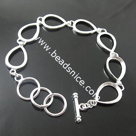 Brass Bracelet,24x14x2mm,Nickel-Free,Lead-Safe,