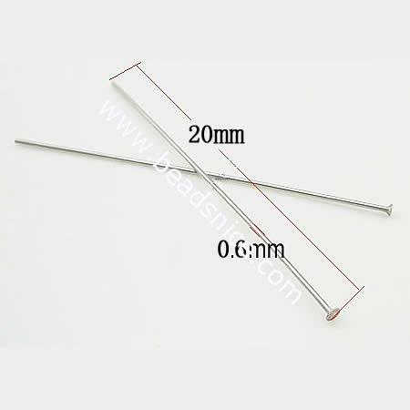 Stainless Steel Stainless Steel,steel 304,0.6x20mm,Nickel-Free,Lead-Safe,