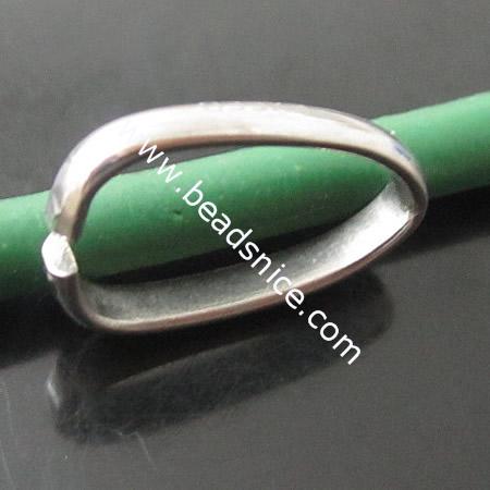 Stainless Steel Pendant Bail,16x10x3mm,