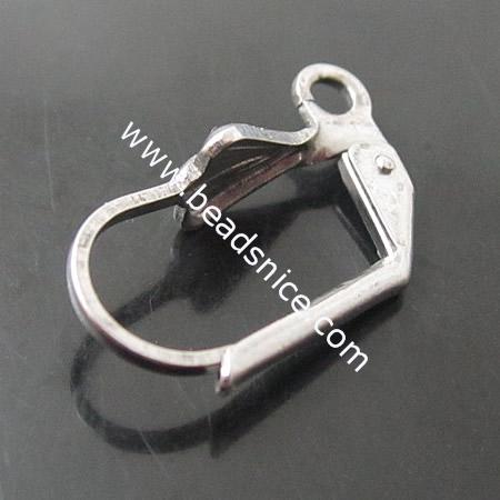 Stainless Steel Earring Finding,18x8mm,