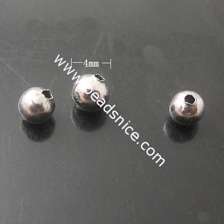 Stainless Steel Beads,4mm,