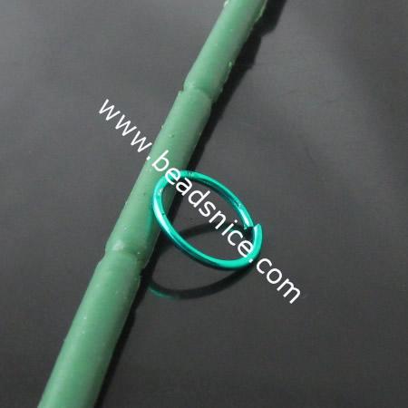 Brass Jump Ring,0.7x4mm,Nickel-Free,Lead-Safe,
