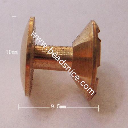 Other Brass Findings,9.5x10mm,