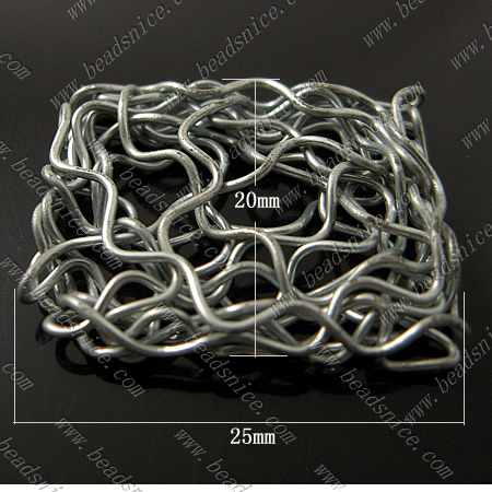 Iron thread component metal wires crafts rectangle shape wholesale jewelry making supplies nickel-free DIY more size available