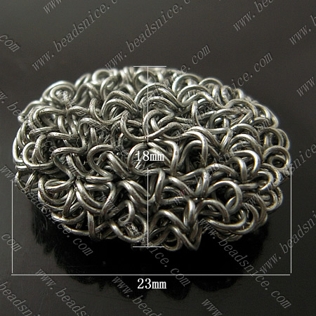 Wire crafts metal thread components wholesale jewelry accessory iron nickel-free more size and colors available