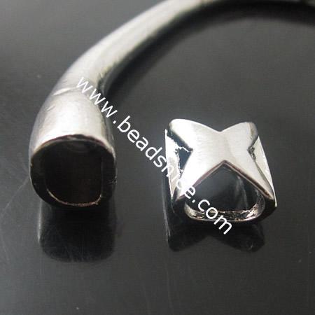 Zinc Alloy Clasp,58x10mm,Nickel-Free,Lead-Safe,