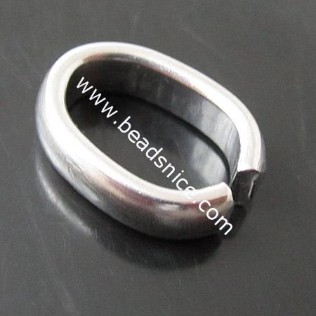 Stainless Steel Pendant Bail,11x15x4mm,