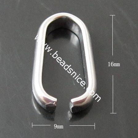 Stainless Steel Quick Link Connector，9x16x3mm,