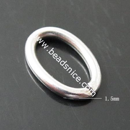 Stainless Steel Pendant Bail,7x11x1.5mm,
