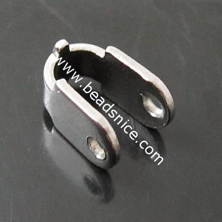 Stainless Steel Pendant Bail,5x9x6mm,