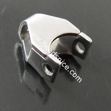 Stainless Steel Pendant Bail,7x9x5mm,