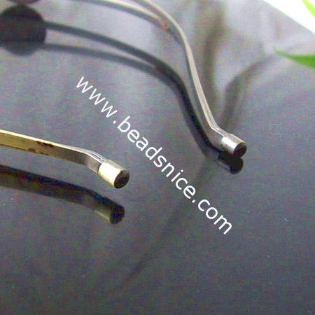 Brass Hairpins,20x3x125x150mm,Nickel-Free,Lead-Safe,