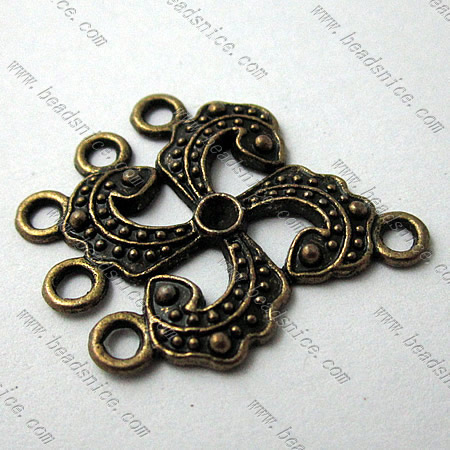 Zinc Alloy Pendant, 31x25mm,Hole About:2mm,Nickel-Free,Lead-Safe,