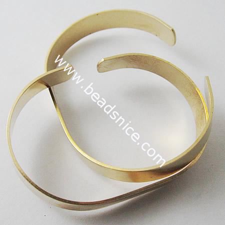 Brass bracelet setting,bracelet base,8x63x0.8mm,nickel free,lead safe,