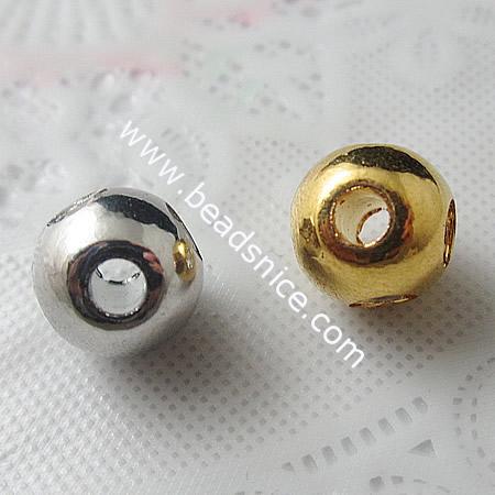 Rhinest Beads,9mm,Hole:3mm,Nickel-Free,Lead-Safe