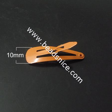 Iron Hair Barrette,30.5X10mm,Nickel-Free,Lead-Safe,