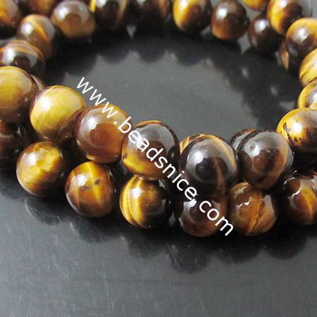 Tiger Eye Beads Natural,8mm,16inch,