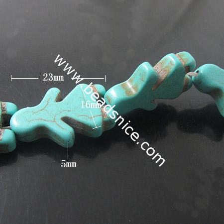 Synthetic Turquoise,23x16x5mm,