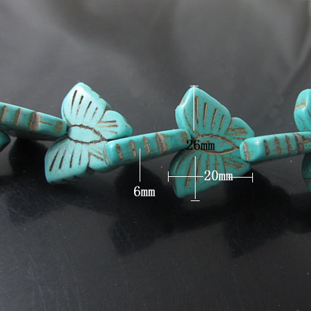 Synthetic Turquoise,26x20x6mm,