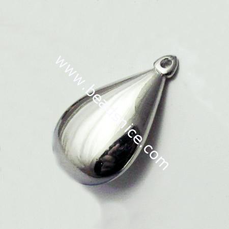 Acrylic Pendant,18X30mm,hole:2mm,Nickel-Free,Lead-Safe,