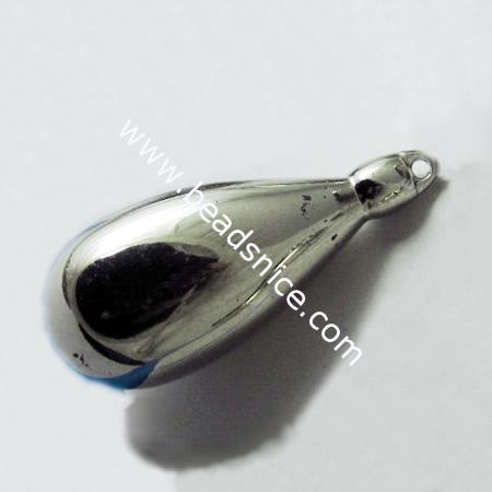 Acrylic Pendant,55X21mm，hole:2mm,Nickel-Free,Lead-Safe,