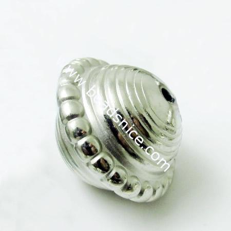 Acrylic Beads ,17X22mm,hole:2mm,Nickel-Free,Lead-Safe,