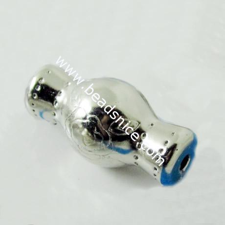 Acrylic Beads,39X19mm,hole:3mm,Nickel-Free,Lead-Safe,