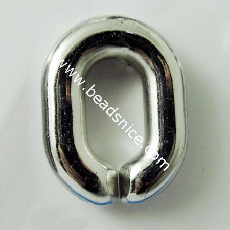 Acrylic Linking Ring,23X18mm,Nickel-Free,Lead-Safe,