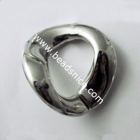 Acrylic Linking Ring,23mm,Nickel-Free,Lead-Safe,