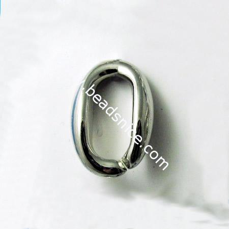 Acrylic Linking Ring,30X22mm,Nickel-Free,Lead-Safe,