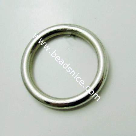 Acrylic Linking Ring,18mm,inside diameter:13mm,Nickel-Free,Lead-Safe,