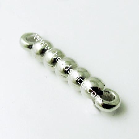 Acrylic Connectors/Link,4X20mm,hole:1.2mm,Nickel-Free,Lead-Safe,