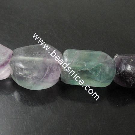 Fluorite Beads Natural,13x18mm,