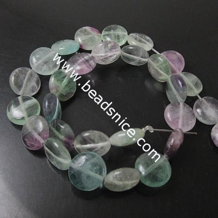 Fluorite Beads  Natural,14mm,16inch
